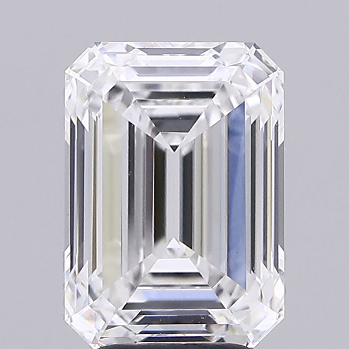3.74 ct. emerald Lab Grown Diamond front image