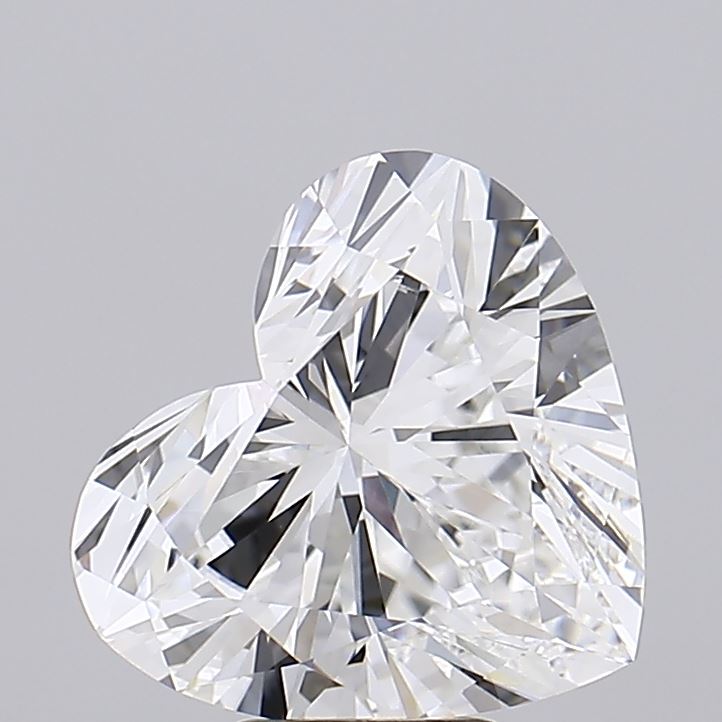 6.56 ct. heart Lab Grown Diamond front image