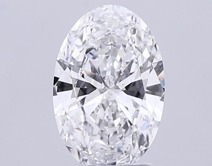 3.01 ct. oval Lab Grown Diamond front image