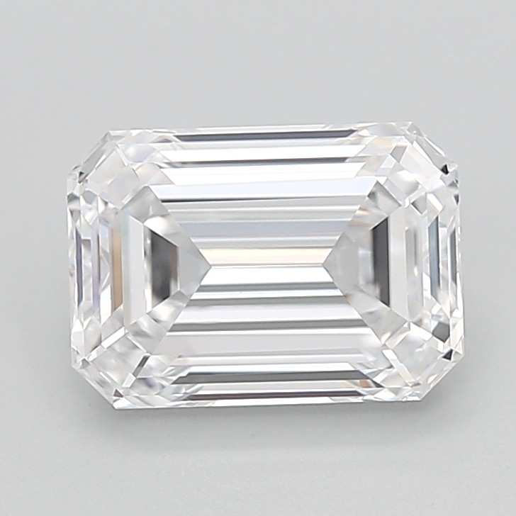 3.42 ct. emerald Lab Grown Diamond front image