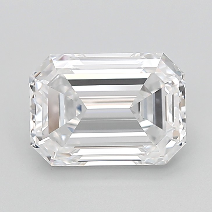 3.04 ct. emerald Lab Grown Diamond front image