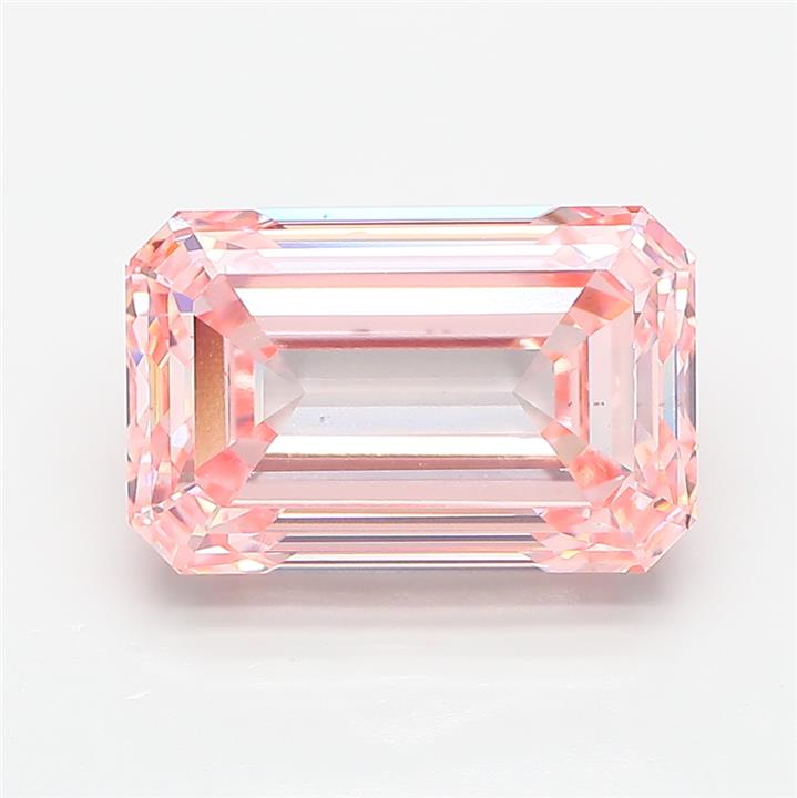 6.05 ct. emerald Lab Grown Diamond front image