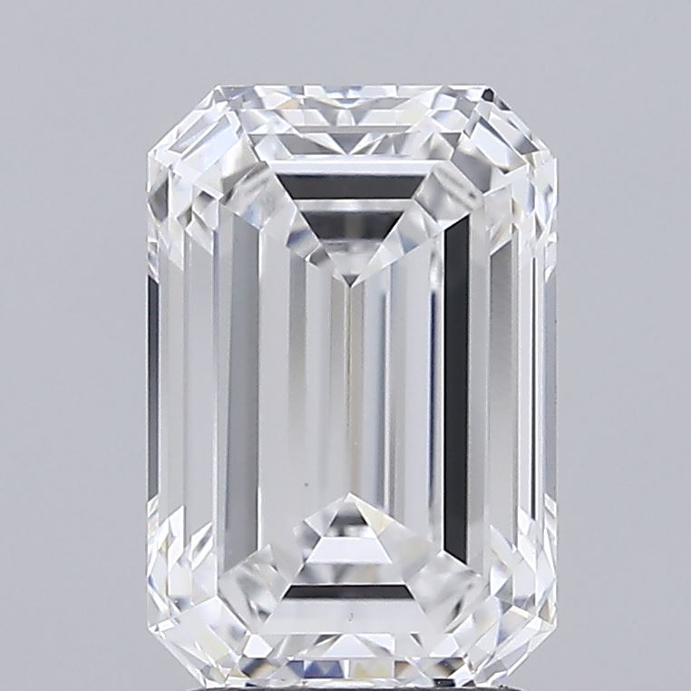 2.53 ct. emerald Lab Grown Diamond front image