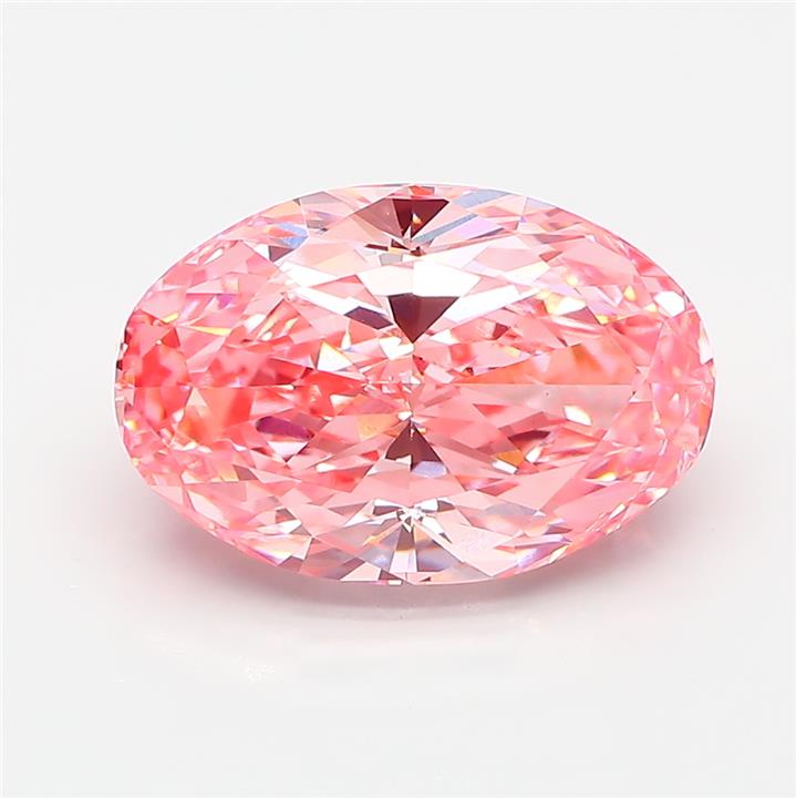 5.07 ct. oval Lab Grown Diamond front image