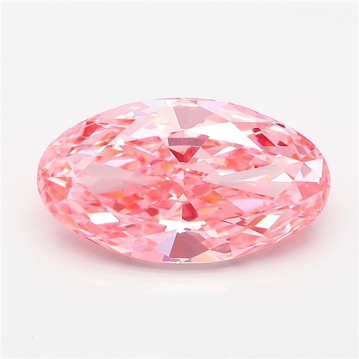 5.55 ct. oval Lab Grown Diamond front image