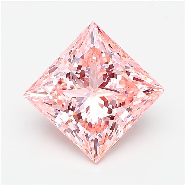 4.00 ct. princess Lab Grown Diamond front image