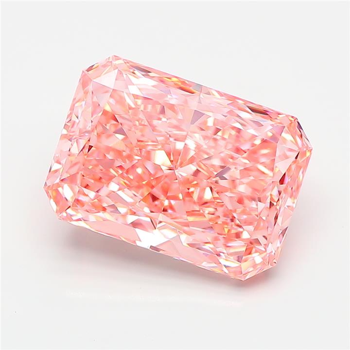 6.07 ct. radiant Lab Grown Diamond front image
