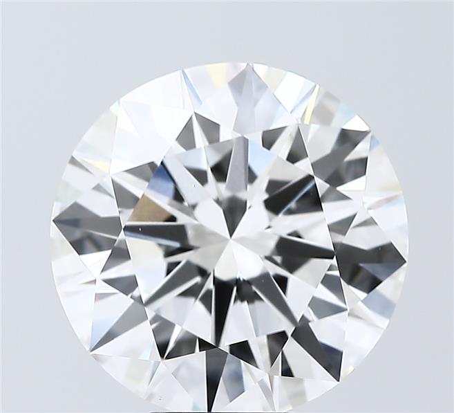 8.04 ct. round Lab Grown Diamond front image