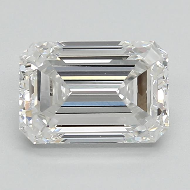 1.37 ct. emerald Lab Grown Diamond front image