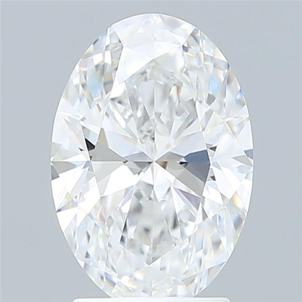 2.50 ct. oval Lab Grown Diamond front image