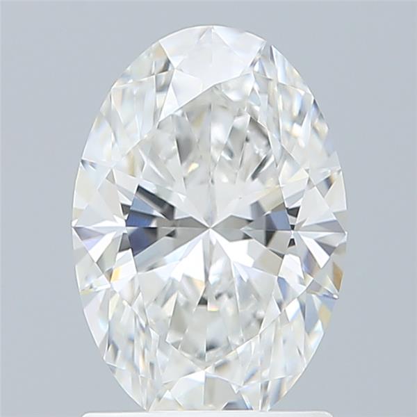 1.54 ct. oval Lab Grown Diamond front image