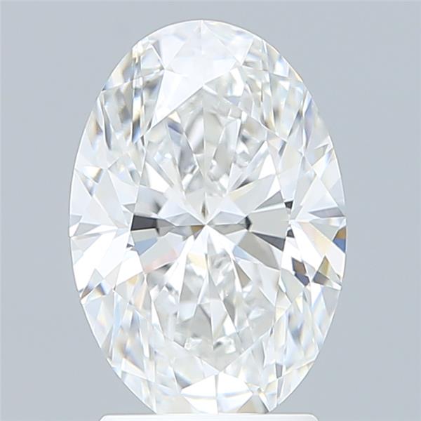 2.56 ct. oval Lab Grown Diamond front image