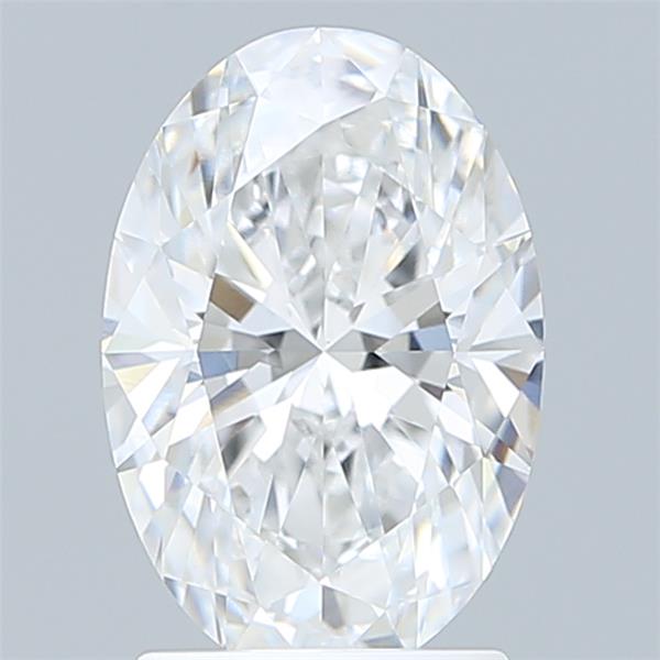 2.10 ct. oval Lab Grown Diamond front image