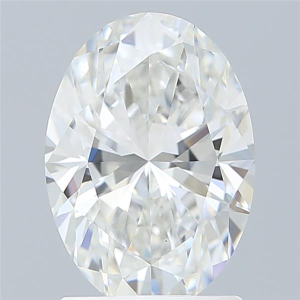 1.77 ct. oval Lab Grown Diamond front image