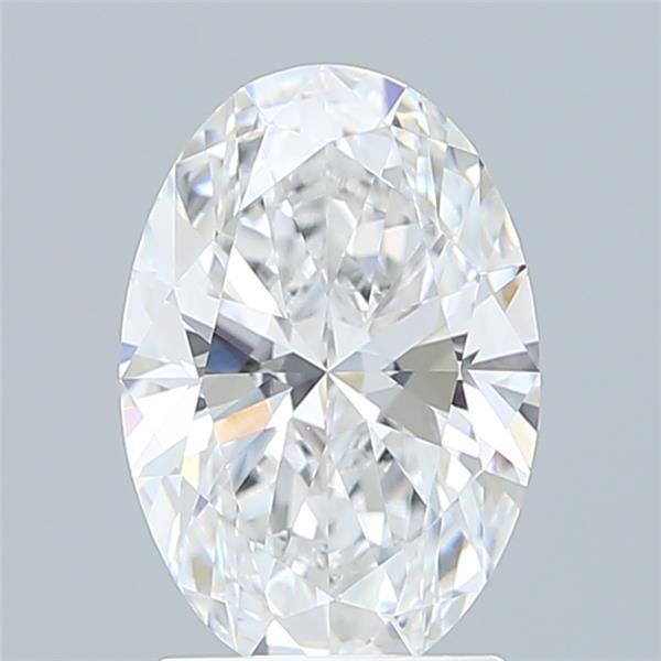 2.10 ct. oval Lab Grown Diamond front image