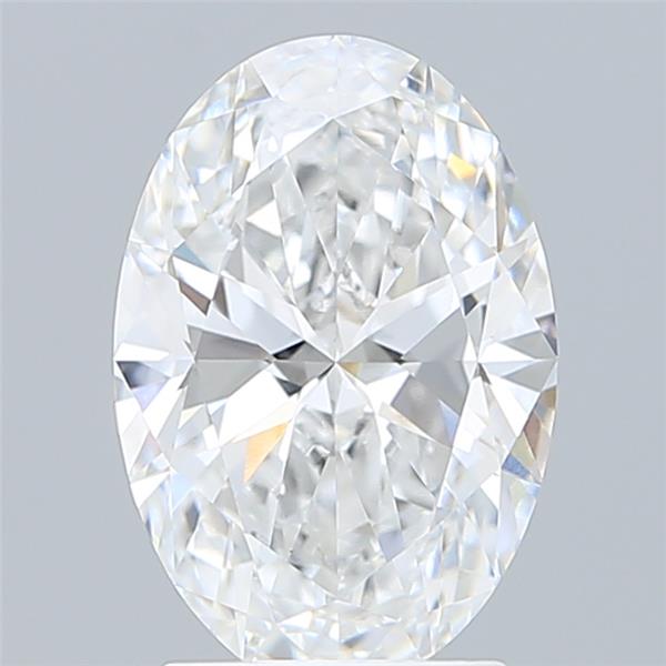 2.27 ct. oval Lab Grown Diamond front image