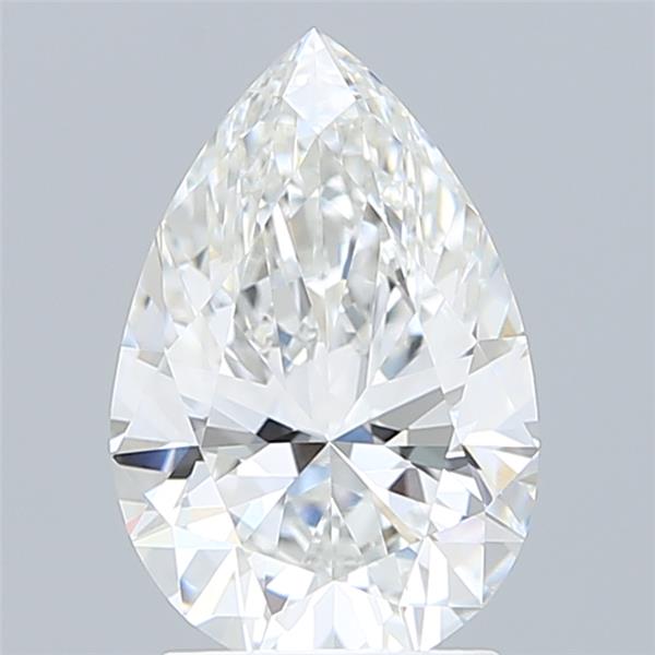 2.10 ct. pear Lab Grown Diamond front image