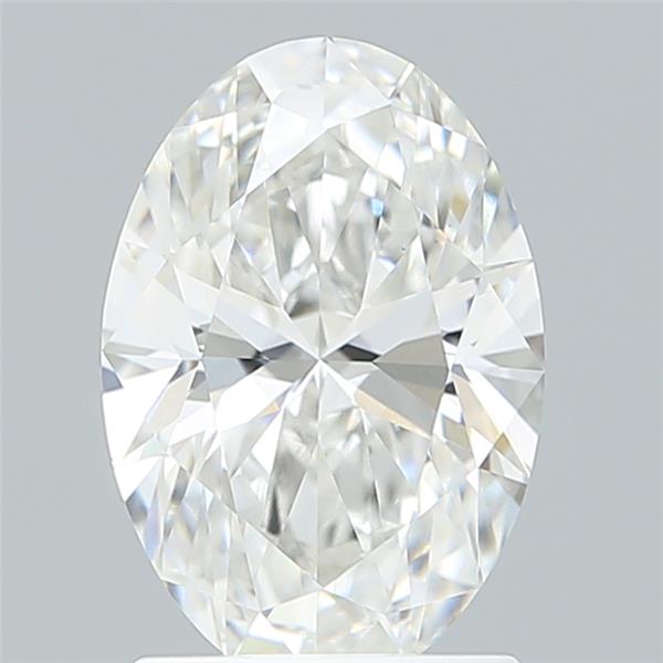 1.71 ct. oval Lab Grown Diamond front image