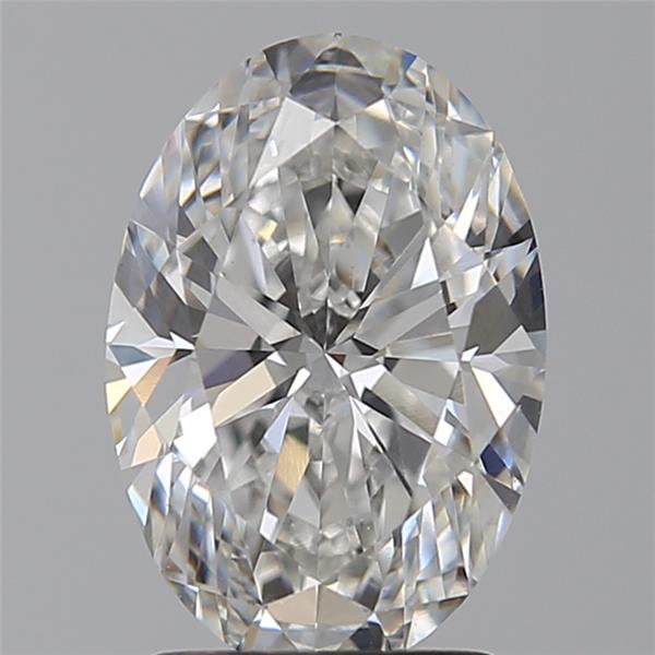 2.08 ct. oval Lab Grown Diamond front image