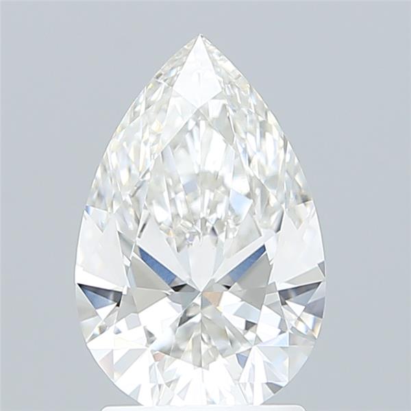2.10 ct. pear Lab Grown Diamond front image