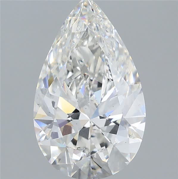 2.10 ct. pear Lab Grown Diamond front image