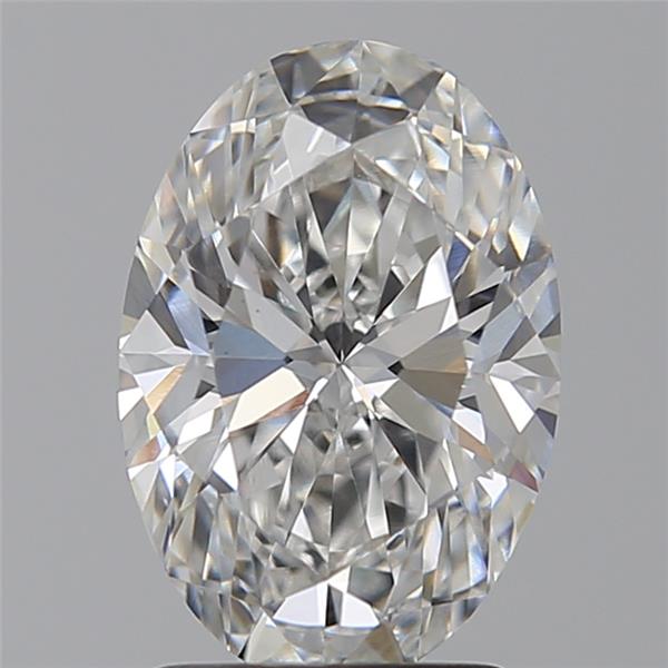 2.08 ct. oval Lab Grown Diamond front image