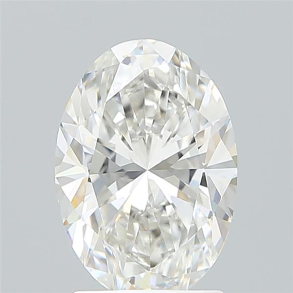 2.07 ct. oval Lab Grown Diamond front image