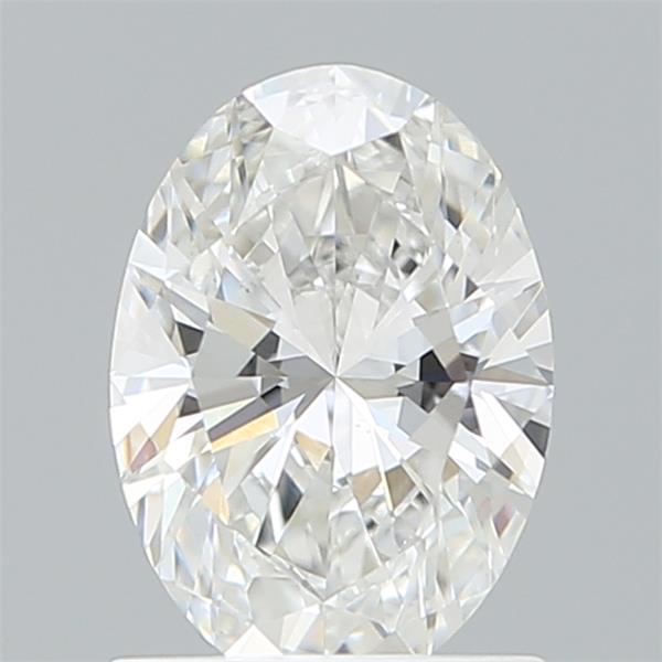 1.09 ct. oval Lab Grown Diamond front image
