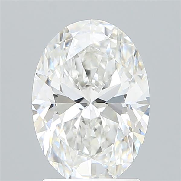 2.08 ct. oval Lab Grown Diamond front image
