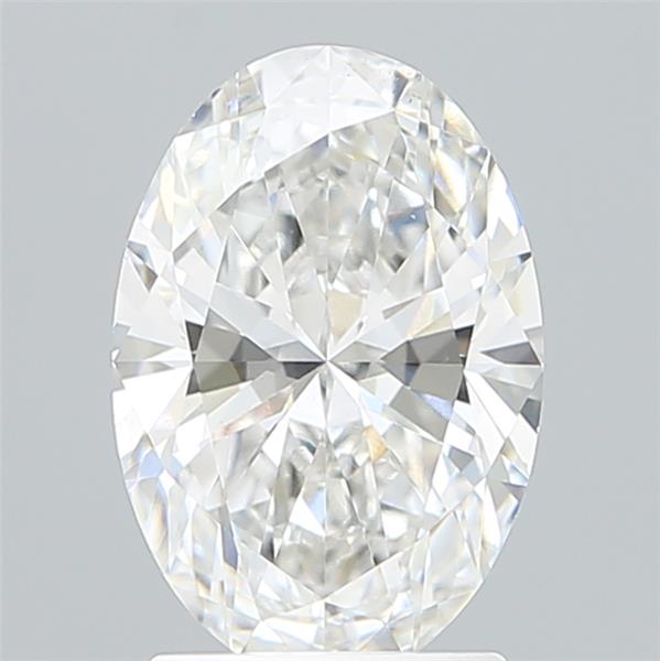 2.07 ct. oval Lab Grown Diamond front image