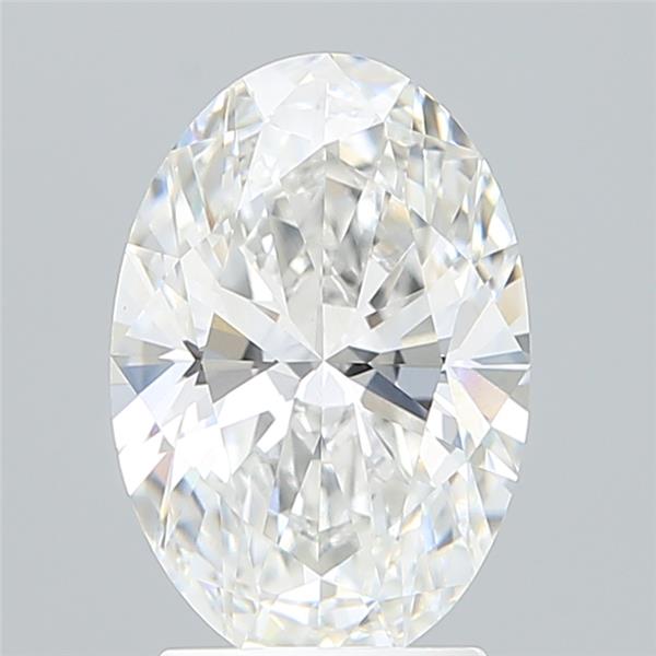 2.58 ct. oval Lab Grown Diamond front image