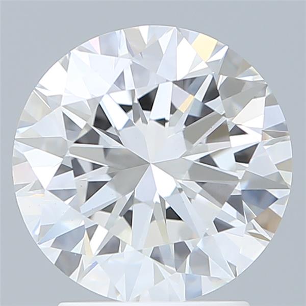 2.54 ct. round Lab Grown Diamond front image