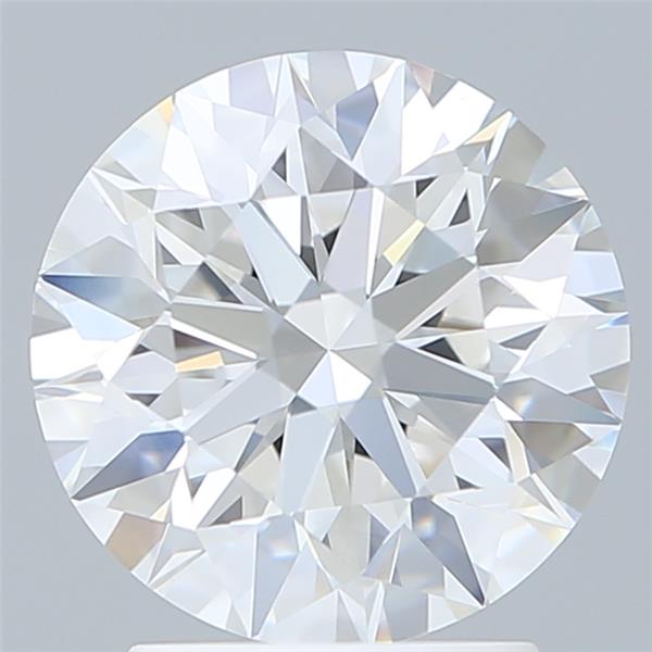 2.60 ct. round Lab Grown Diamond front image