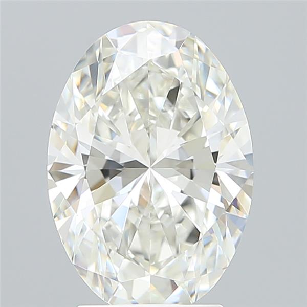 3.09 ct. oval Lab Grown Diamond front image