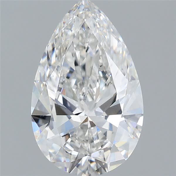 1.75 carat f VS2 EX Cut IGI pear diamond