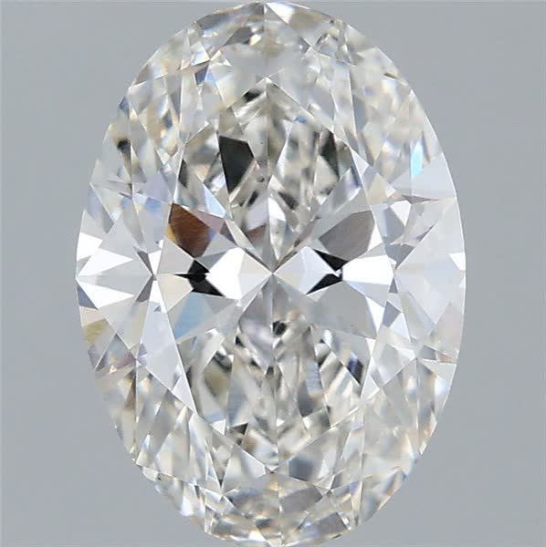 2.06 ct. oval Lab Grown Diamond front image