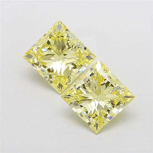 2.52 ct. princess Lab Grown Diamond front image