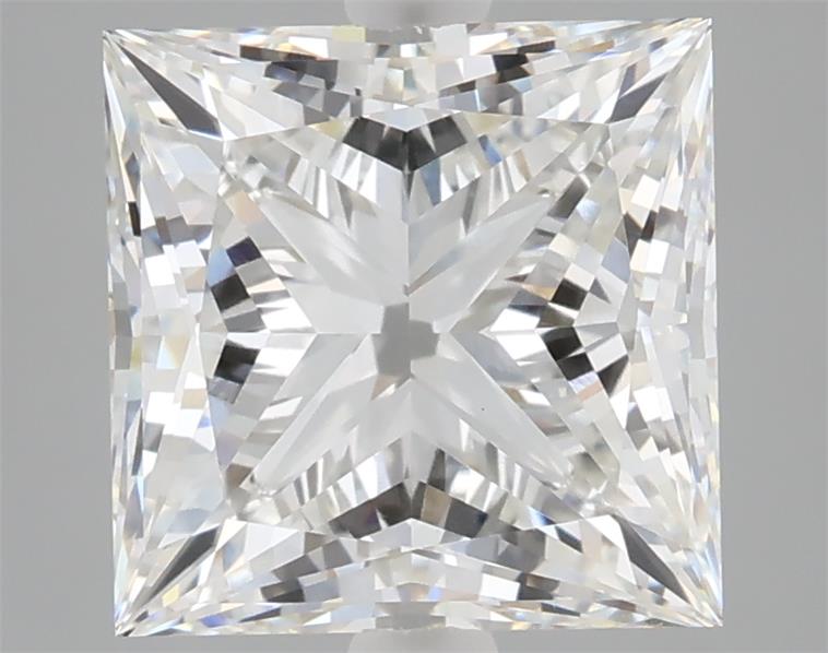 4.09 ct. princess Lab Grown Diamond front image