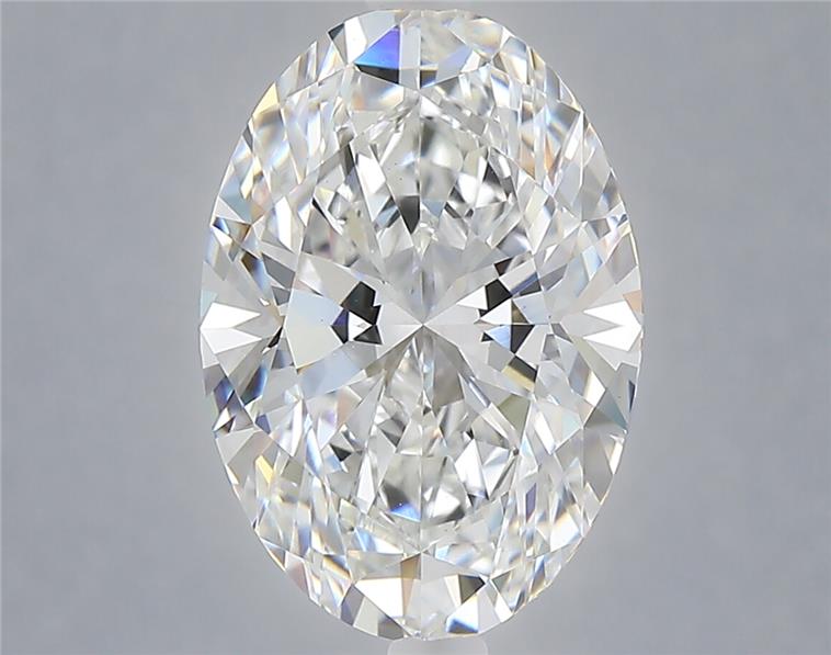 4.09 ct. oval Lab Grown Diamond front image