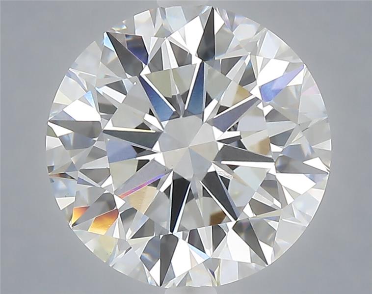 5.06 ct. round Lab Grown Diamond front image