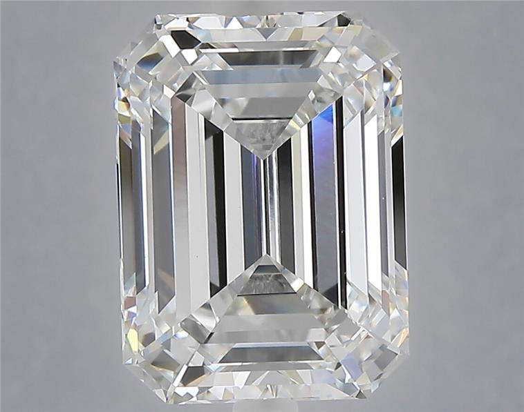 6.01 ct. emerald Lab Grown Diamond front image
