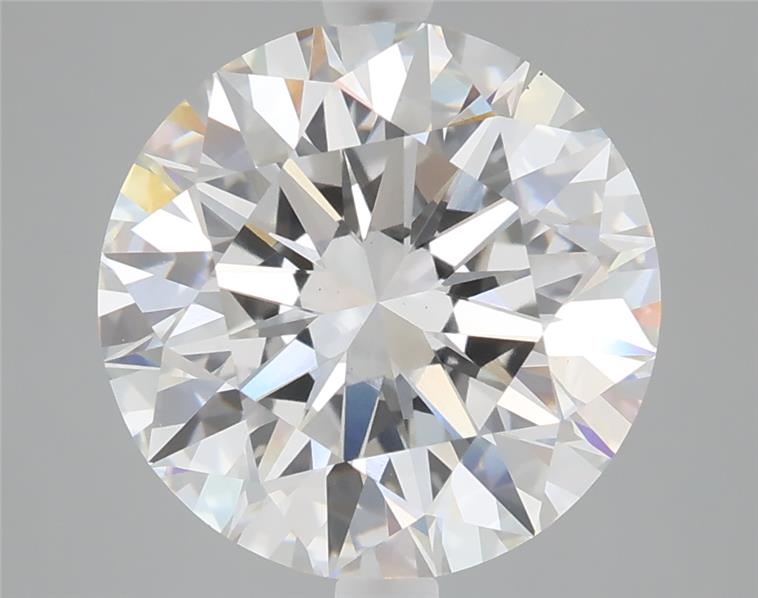 5.06 ct. round Lab Grown Diamond front image