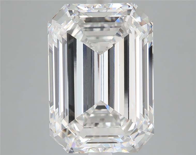 6.10 ct. emerald Lab Grown Diamond front image