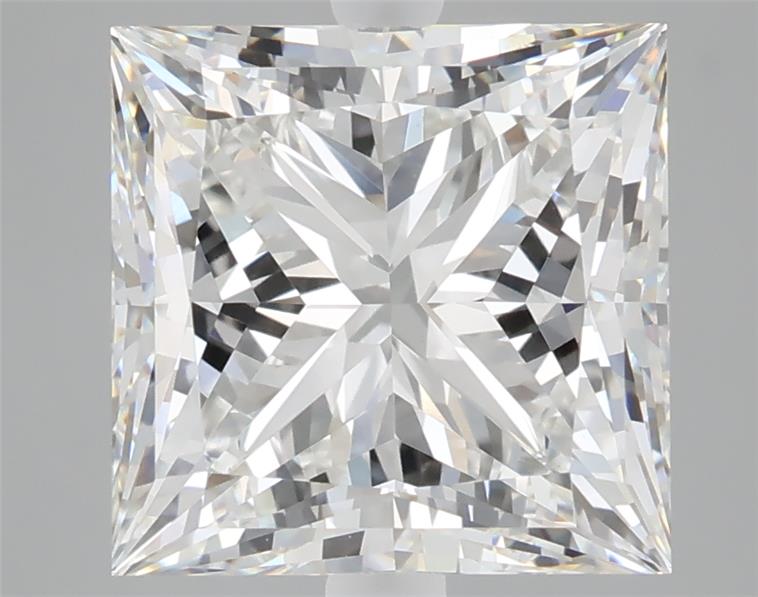 5.24 ct. princess Lab Grown Diamond front image