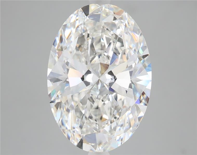 6.04 ct. oval Lab Grown Diamond front image