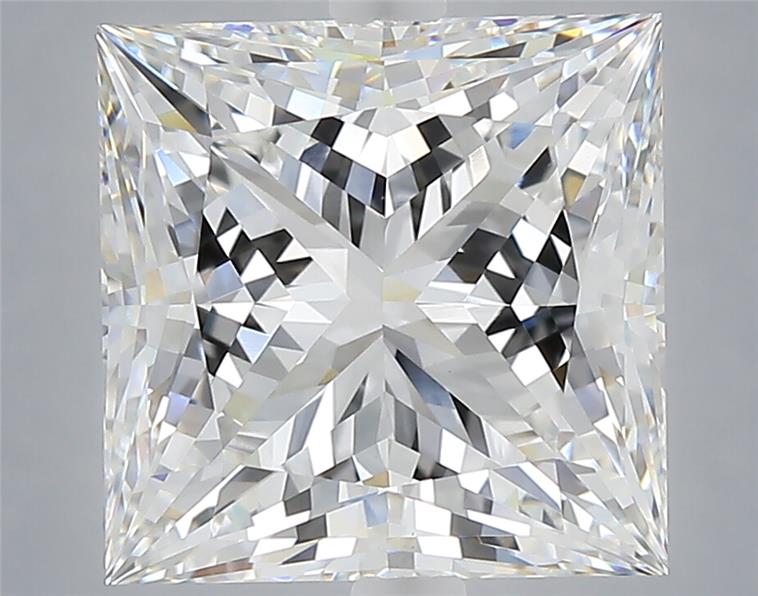 6.05 ct. princess Lab Grown Diamond front image
