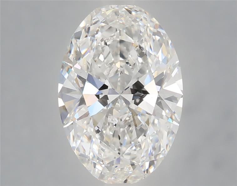 2.20 ct. oval Lab Grown Diamond front image