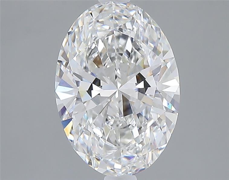 2.42 ct. oval Lab Grown Diamond front image