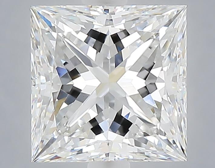 2.57 ct. princess Lab Grown Diamond front image
