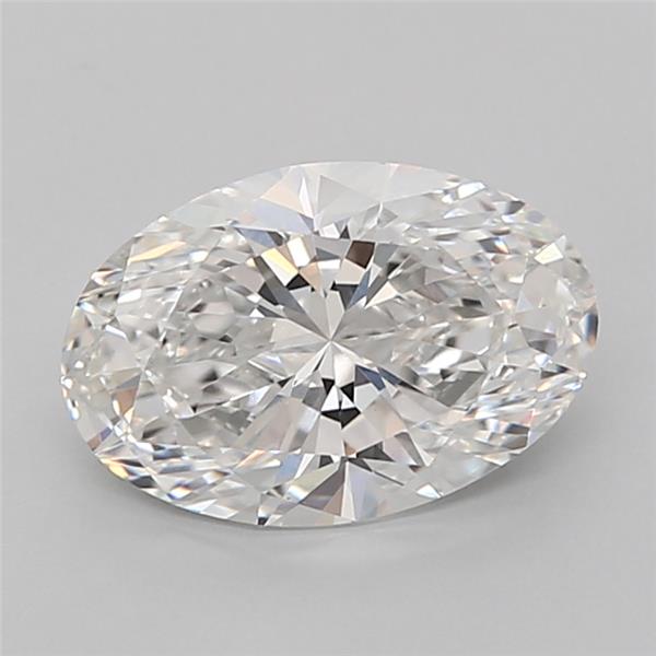 2.06 ct. oval Lab Grown Diamond front image